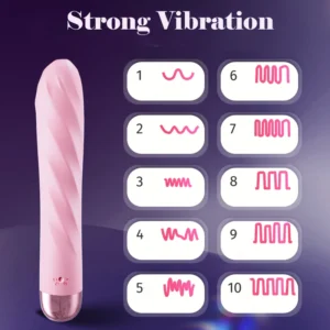 JISSBON 10 Modes Bullet Vibrator for Woman Vaginal Stimulation Sex Toy Massage Masturbation Stick for Body Adult Erotic Games