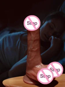 JISSBON Realistic Dildo Vibrator for Women Remote Control Silicone Penis Telescopic Vibration Intelligent Heating Sex Toys