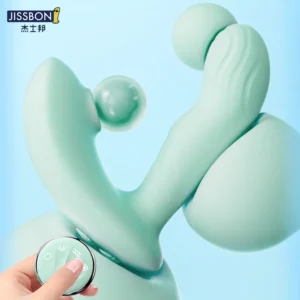 Jissbon Remote Control Wearable Vibrating Female Sucking Slapping Vibrator Stimulate C&G-spot Clitoris Vagina Sex Toys for Woman