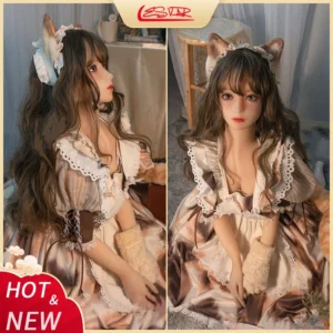 Lesvar Realistic 3D Sexy Women Full Body Silicone Porn Big Boobs Breast Leg Sex Toys Vaginal Male Masturbation Adult Products