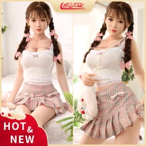 Lesvar Sex Doll Realistic Love with Perfect Body Game Toys For Male Metal Skeleton Real Silicone Lifelike Masturbator Vagina