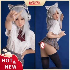 Lesvar TPE Adult Sex Dolls Realistic Real Vagina Anal Huge Boobs Adult Toy Anime Sex Doll for Men TPE Life Size Love Doll