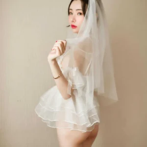Sexy Lingerie Women Wedding Dress Cosplay Uniform Servant Dress Exotic Apparel Lace Dress Babydoll Erotic Costume Role Play